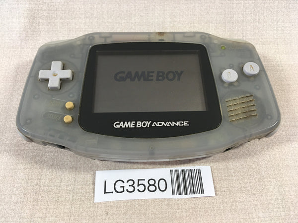 LG3580 Plz Read Item Condi GameBoy Advance Milky Blue Game Boy Console Japan