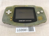 LG3581 Plz Read Item Condi GameBoy Advance Milky Blue Game Boy Console Japan