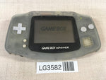 LG3582 Plz Read Item Condi GameBoy Advance Milky Blue Game Boy Console Japan
