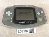 LG3582 Plz Read Item Condi GameBoy Advance Milky Blue Game Boy Console Japan