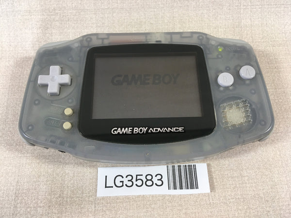 LG3583 Plz Read Item Condi GameBoy Advance Milky Blue Game Boy Console Japan