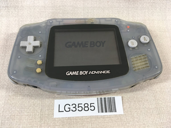 LG3585 Plz Read Item Condi GameBoy Advance Milky Blue Game Boy Console Japan
