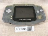 LG3586 Plz Read Item Condi GameBoy Advance Milky Blue Game Boy Console Japan