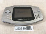 LG3589 Plz Read Item Condi GameBoy Advance Silver Game Boy Console Japan