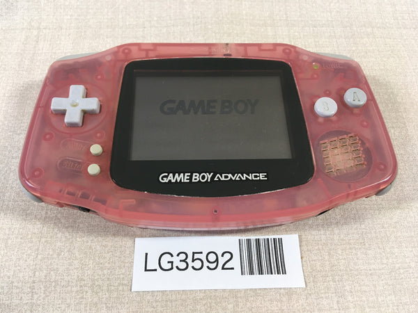 LG3592 Plz Read Item Condi GameBoy Advance Milky Pink Game Boy Console Japan