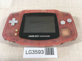 LG3593 Plz Read Item Condi GameBoy Advance Milky Pink Game Boy Console Japan