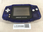 LG3598 Plz Read Item Condi GameBoy Advance Midnight Blue Game Boy Console Japan
