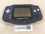 LG3599 Plz Read Item Condi GameBoy Advance Violet Game Boy Console Japan