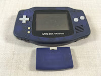 LG3599 Plz Read Item Condi GameBoy Advance Violet Game Boy Console Japan