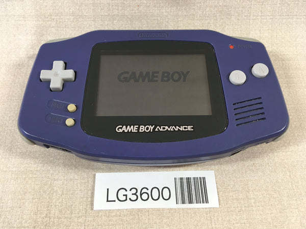 LG3600 GameBoy Advance Violet Game Boy Console Japan