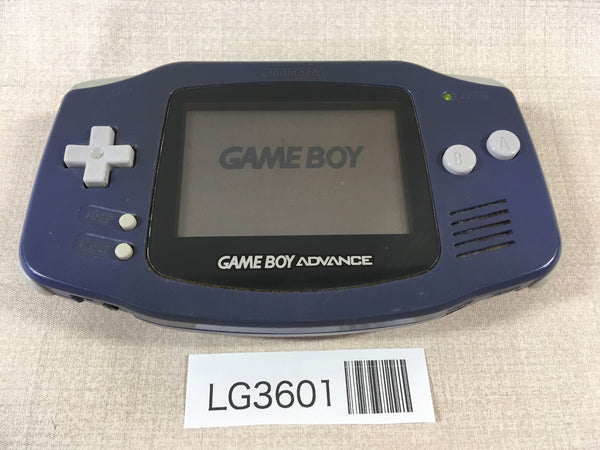 LG3601 Plz Read Item Condi GameBoy Advance Violet Game Boy Console Japan