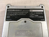 LG3607 Plz Read Item Condi GameBoy Advance SP Platinum Silver Game Boy Console Japan
