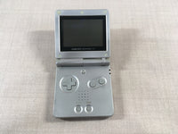 LG3607 Plz Read Item Condi GameBoy Advance SP Platinum Silver Game Boy Console Japan