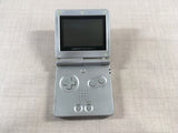 LG3607 Plz Read Item Condi GameBoy Advance SP Platinum Silver Game Boy Console Japan