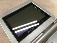 LG3607 Plz Read Item Condi GameBoy Advance SP Platinum Silver Game Boy Console Japan