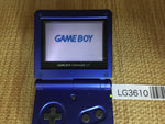 LG3610 No Battery GameBoy Advance SP Azurite Blue Game Boy Console Japan
