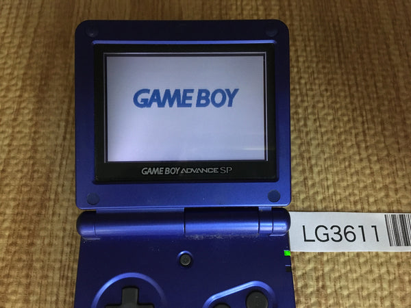 LG3611 No Battery GameBoy Advance SP Azurite Blue Game Boy Console Japan