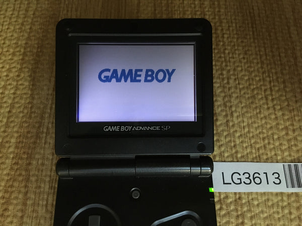 LG3613 No Battery GameBoy Advance SP Onyx Black Game Boy Console Japan