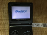 LG3614 Plz Read Item Condi GameBoy Advance SP Onyx Black Game Boy Console Japan