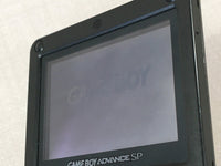 LG3614 Plz Read Item Condi GameBoy Advance SP Onyx Black Game Boy Console Japan