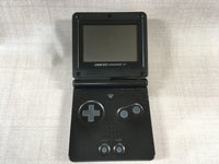 LG3614 Plz Read Item Condi GameBoy Advance SP Onyx Black Game Boy Console Japan