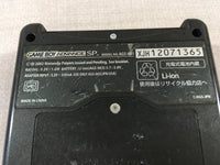 LG3615 No Battery GameBoy Advance SP Onyx Black Game Boy Console Japan