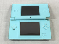 LG3621 Plz Read Item Condi Nintendo DS Lite Ice Blue Console Japan