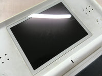 LG3623 Plz Read Item Condi Nintendo DS Lite Crystal White Console Japan