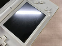 LG3623 Plz Read Item Condi Nintendo DS Lite Crystal White Console Japan