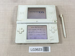 LG3623 Plz Read Item Condi Nintendo DS Lite Crystal White Console Japan