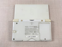 LG3623 Plz Read Item Condi Nintendo DS Lite Crystal White Console Japan