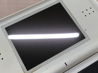 LG3624 Plz Read Item Condi Nintendo DS Lite Crystal White Console Japan