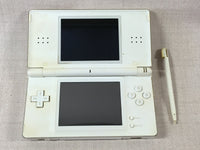 LG3624 Plz Read Item Condi Nintendo DS Lite Crystal White Console Japan