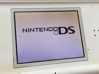 LG3624 Plz Read Item Condi Nintendo DS Lite Crystal White Console Japan