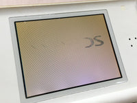 LG3625 Plz Read Item Condi Nintendo DS Lite Crystal White Console Japan
