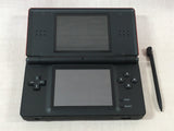 LG3626 No Battery Nintendo DS Lite Crimson Black Console Japan
