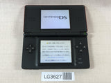 LG3627 Plz Read Item Condi Nintendo DS Lite Crimson Black Console Japan