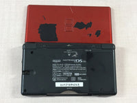 LG3627 Plz Read Item Condi Nintendo DS Lite Crimson Black Console Japan