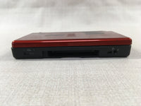 LG3627 Plz Read Item Condi Nintendo DS Lite Crimson Black Console Japan