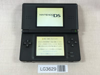 LG3629 Plz Read Item Condi Nintendo DS Lite Jet Black Console Japan
