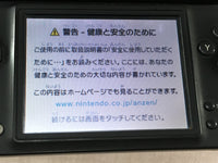 LG3631 Plz Read Item Condi Nintendo DSi DS Black Console Japan
