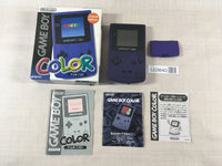 LG3640 GameBoy Color Purple BOXED Game Boy Console Japan