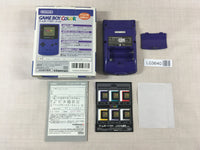 LG3640 GameBoy Color Purple BOXED Game Boy Console Japan