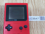 LG3647 Plz Read Item Condi GameBoy Pocket Red Game Boy Console Japan