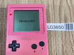 LG3650 Plz Read Item Condi GameBoy Pocket Pink Game Boy Console Japan