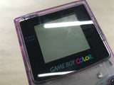 LG3653 Plz Read Item Condi GameBoy Color Clear Purple Game Boy Console Japan