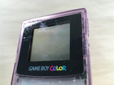 LG3653 Plz Read Item Condi GameBoy Color Clear Purple Game Boy Console Japan