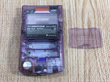 LG3653 Plz Read Item Condi GameBoy Color Clear Purple Game Boy Console Japan