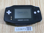 LG3673 Plz Read Item Condi GameBoy Advance Black Game Boy Console Japan