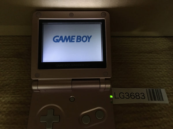 LG3683 No Battery GameBoy Advance SP Pearl Pink Game Boy Console Japan